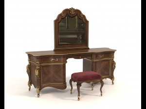 European Style Dressing Table 9 3Dモデル