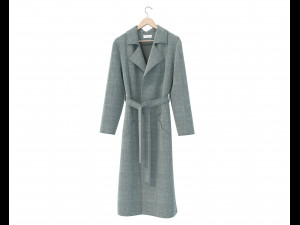 Coats on Hanger 2 3D Модель
