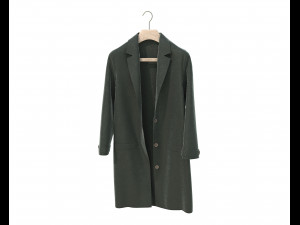 Coats on Hanger 2 3D Модель
