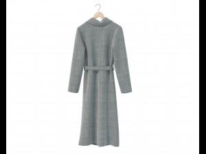 Coats on Hanger 2 3D Модель