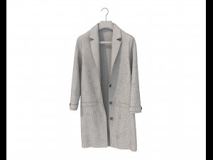 Coats on Hanger 2 3D Модель