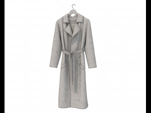Coats on Hanger 2 3D Модель