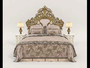 Klasik Tarz Nevresim Takımı 33 3D Model