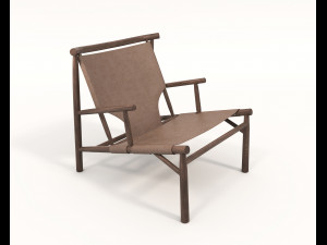 Modern Coffee Table and Armchair 8 Modello 3D