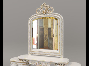 Classic Style Dressing Table 12 Model 3D