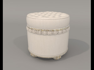 Classic Style Dressing Table 12 Model 3D