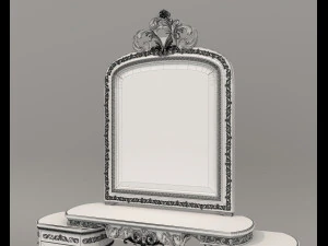 Classic Style Dressing Table 12 3D Model