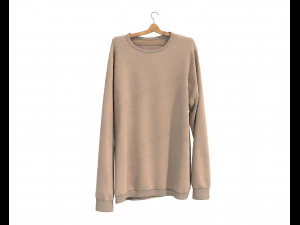 Clothing on Hanger 6 3D Model