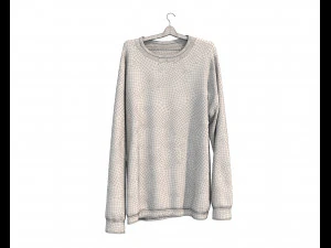 Clothing on Hanger 6 3D Model