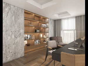 Living Room and Kitchen Scene 3 3D मॉडल