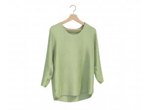 Clothing on Hanger 7 3D Model