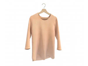 Clothing on Hanger 7 3D Model