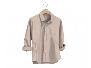 Clothing on Hanger 7 3D 모델