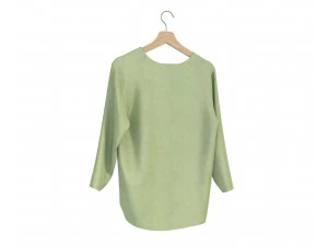 Clothing on Hanger 7 3D Model
