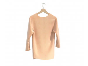Clothing on Hanger 7 3D Model