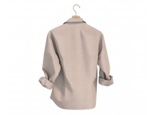 Clothing on Hanger 7 3D Model