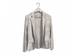 Clothing on Hanger 7 3D Model