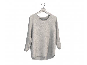 Clothing on Hanger 7 3D Model