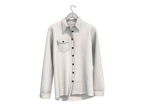 Clothing on Hanger 8 3D Model