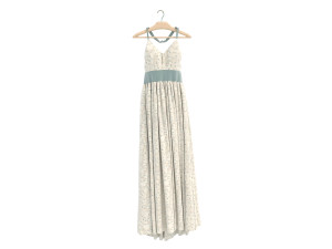 Dress on Hanger Collection 9 3D Model