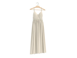 Dress on Hanger Collection 9 3D Model