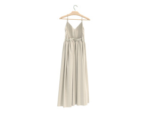 Dress on Hanger Collection 9 3D Model