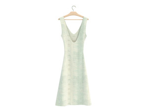 Dress on Hanger Collection 9 3D Model