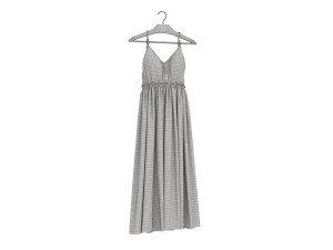 Dress on Hanger Collection 9 3D Model