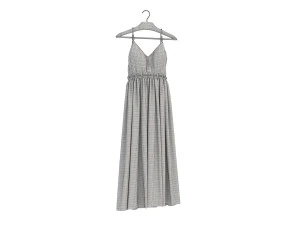Dress on Hanger Collection 9 3D Model