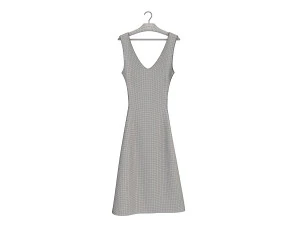 Dress on Hanger Collection 9 3D Model