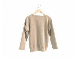 Clothing on Hanger 9 Model 3D
