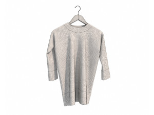 Clothing on Hanger 9 Model 3D