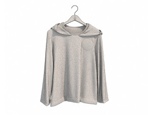 Clothing on Hanger 9 Model 3D