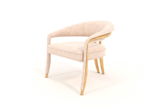 Modern Dining Table and Chairs 39 3D Модель
