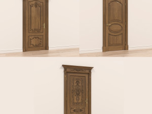 Classic Door Collection 5 3D Model
