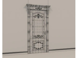 Classic Door Collection 5 3D Model