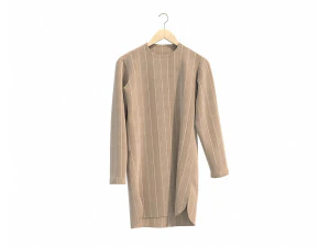 Clothing on Hanger 10 3D Model
