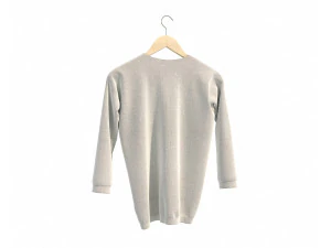 Clothing on Hanger 10 3D Model