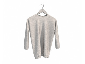 Clothing on Hanger 10 3D Model