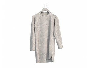 Clothing on Hanger 10 3D Model