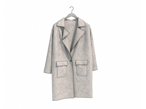 Clothing on Hanger 10 3D Model