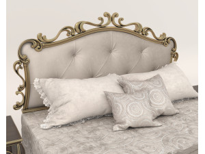 Classic European style Bed set 58 3Dモデル