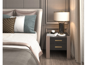 Modern Bedroom Scene 33 3D 模型