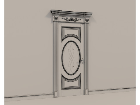 Classic Door Collection 6 Modèle 3D