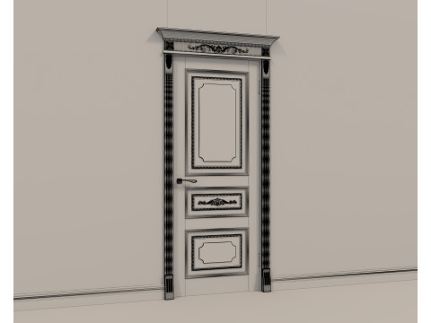 Classic Door Collection 6 Modèle 3D