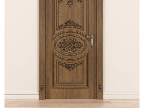 Classic Door Collection 7 3D Model
