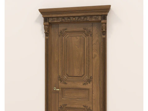 Classic Door Collection 7 3D Model