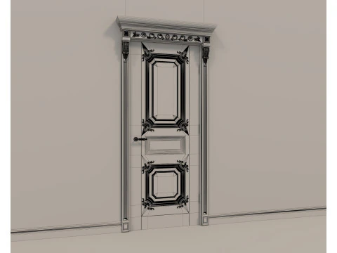 Classic Door Collection 7 3D Model