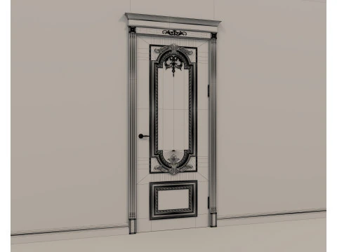 Classic Door Collection 7 3D Model