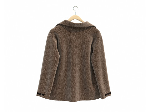 Coat on Hanger Collection 2 3D 模型